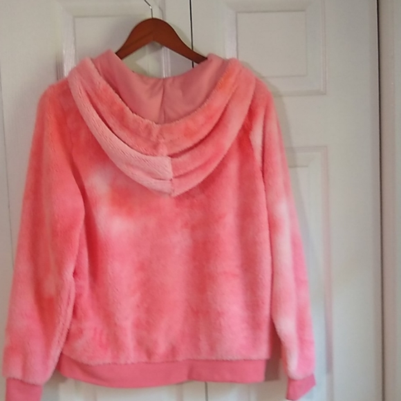 Derek Heart tye dye teddy bear hoodie size… - Picture 5 of 7